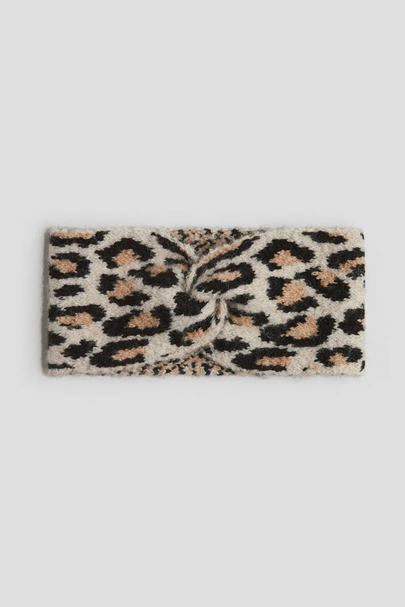 H&M Jacquard-knit headband